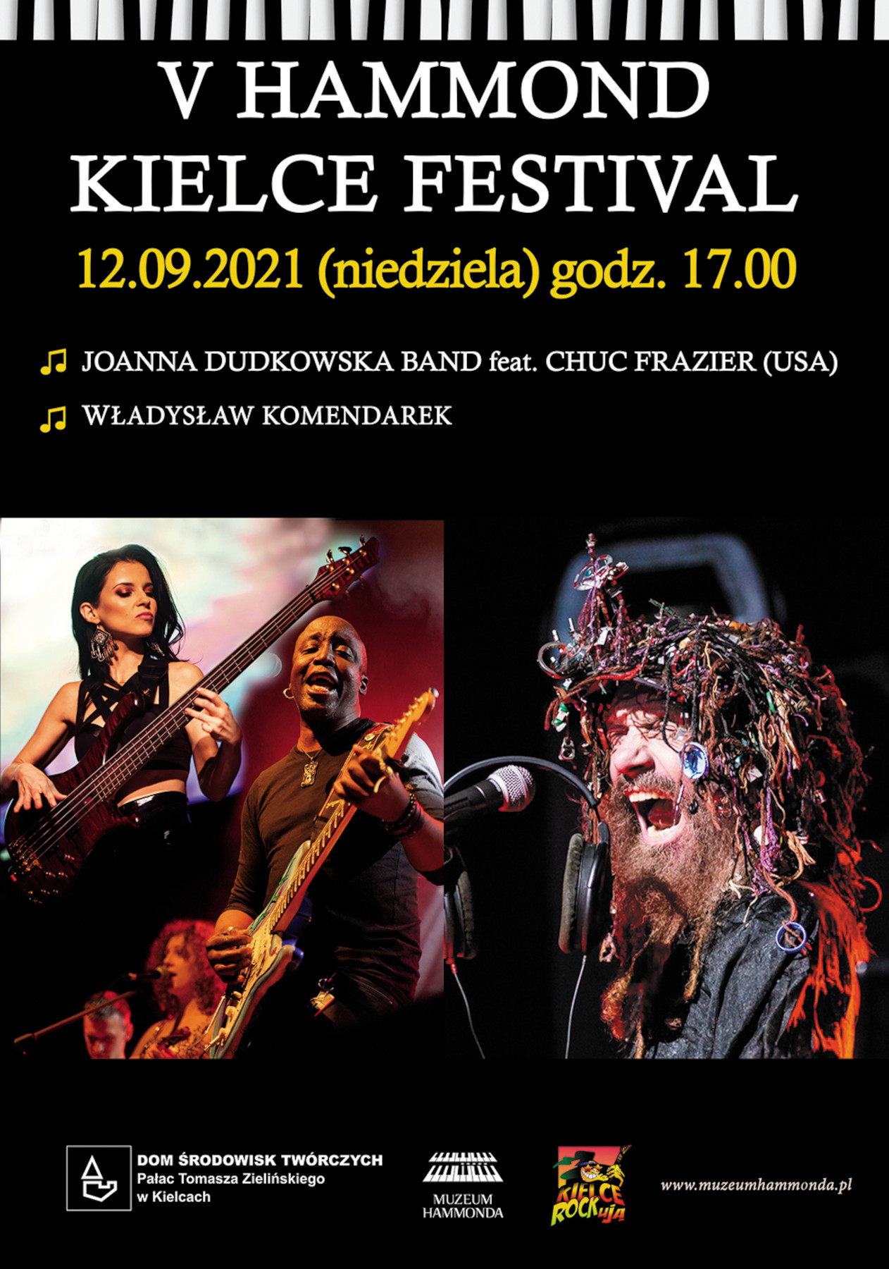 plakat hammond festival niedziela