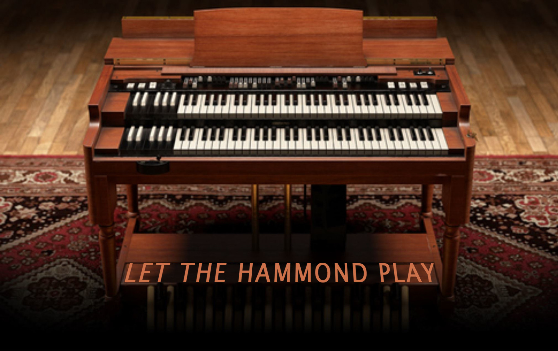 Let the hammond play. Rent the organ, play at the museum!